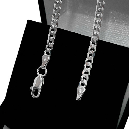 Corrente De Prata 925 Masculina Legítima 3mm - Prata - Image 7